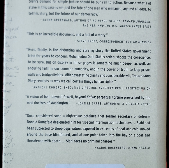 Guantanamo Diary book, hardcover- like new, never read - Picture 5 of 6